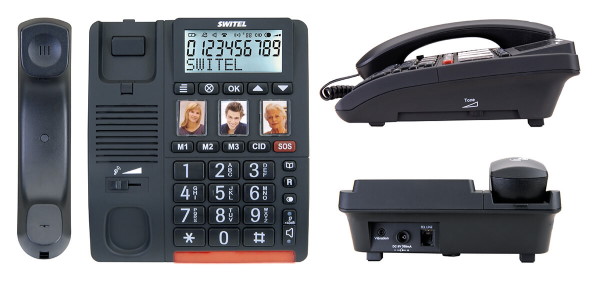 Teléfono Fijo Switel TF560