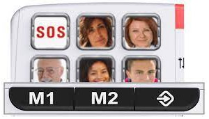 Teléfono Fijo SwissVoice XTRA 1110